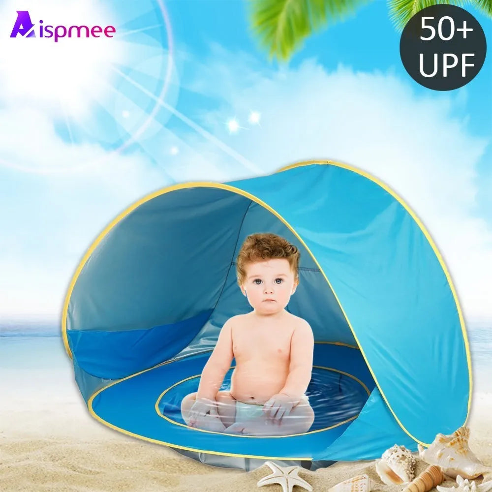 UPF 50+ Baby beach tent Waterproof Sun Shelter