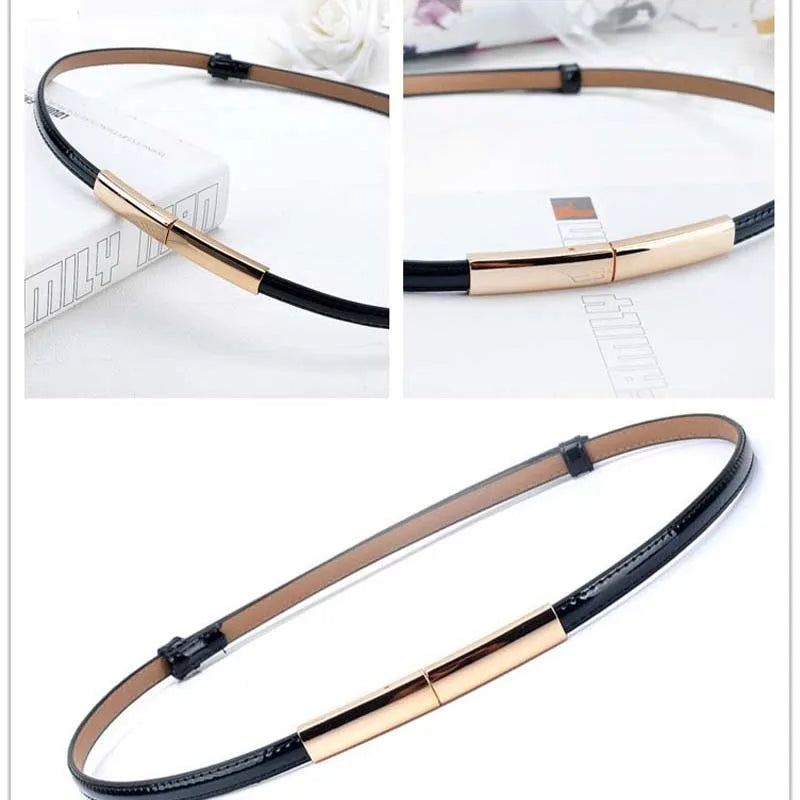 KYLIE PINK 2020 New Fashion Leather Belts for