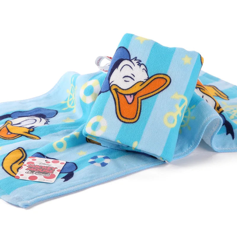 Mickey Mouse Candy Color Princess Printed Cotton Gauze