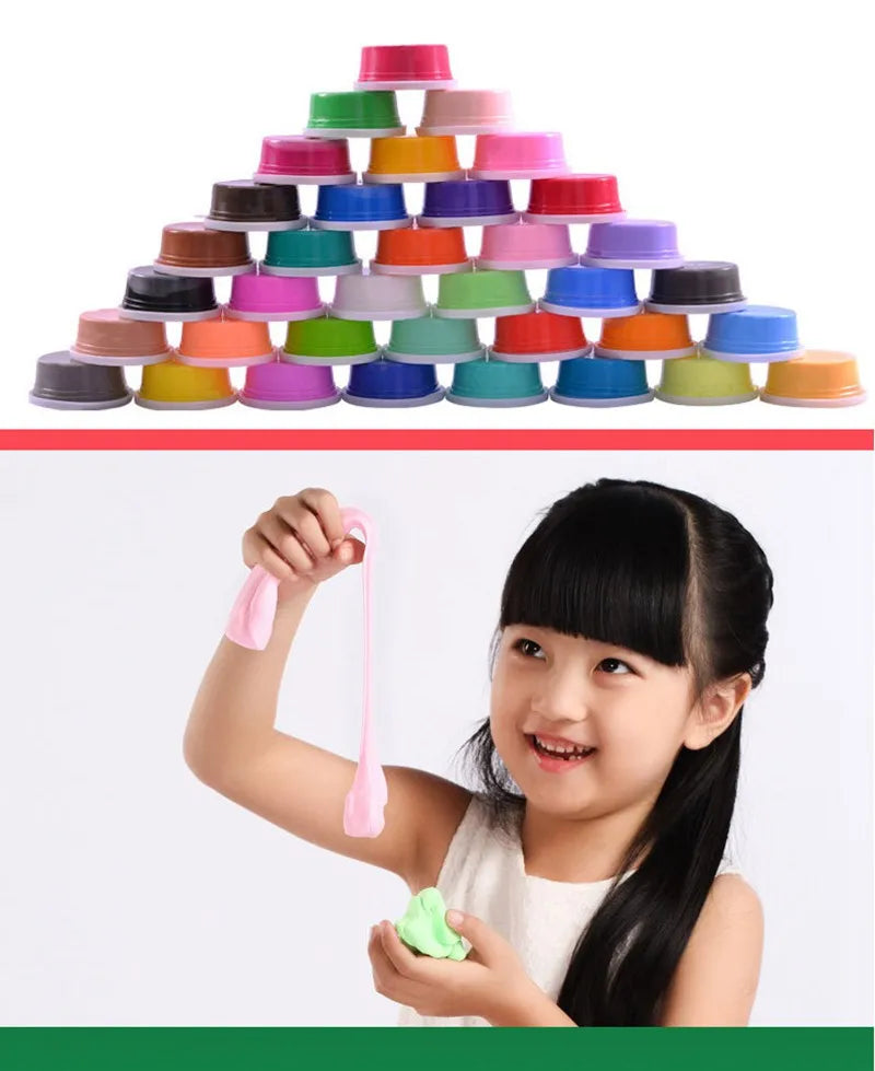 MOTOHOOD 36 Colors DIY Light Clay Intelligent Plasticine
