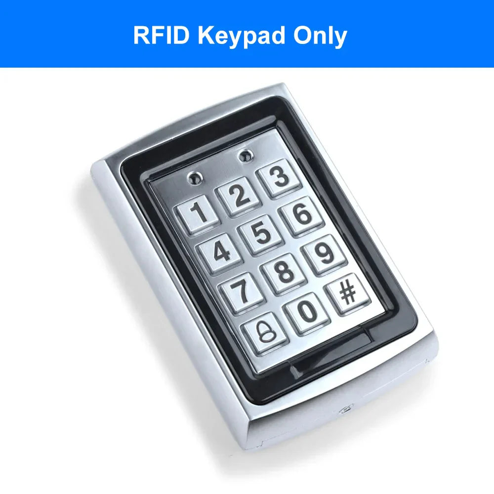RFID Metal Access Control Keypad Waterproof Rainproof Cover