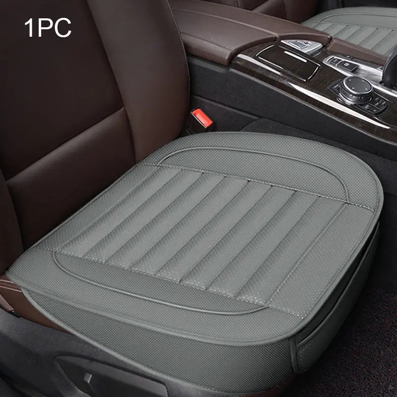 SEAMETAL Car Seat Covers PU Leather Interior Automobiles