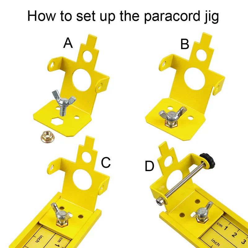 550 Paracord Jig Bracelet Maker Paracord Tool Kit