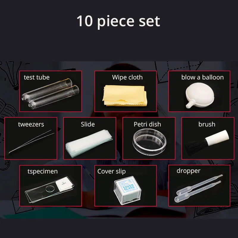 Microscope Accessories Set Specimen Making Biological Experiment Dropper