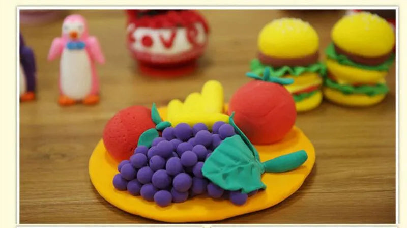 MOTOHOOD 36 Colors DIY Light Clay Intelligent Plasticine