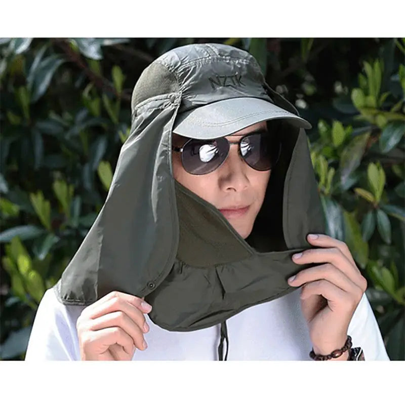 Protective Chapeu Feminino Neck Cover Ear Flap UV