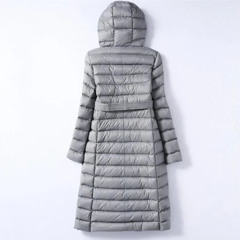 SEDUTMO Winter Long Womens Down Jackets Ultra Light