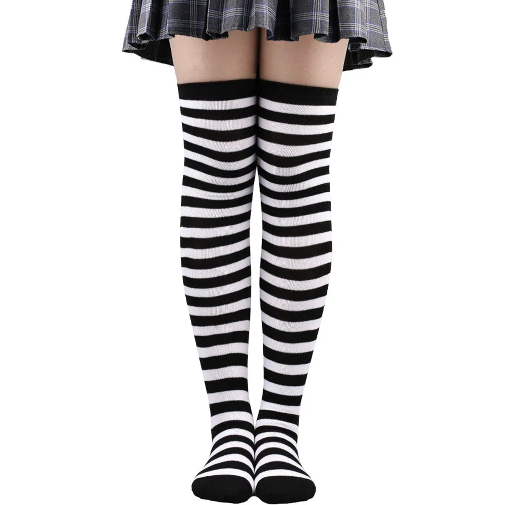 Women's Thigh High Over The Knee Socks For