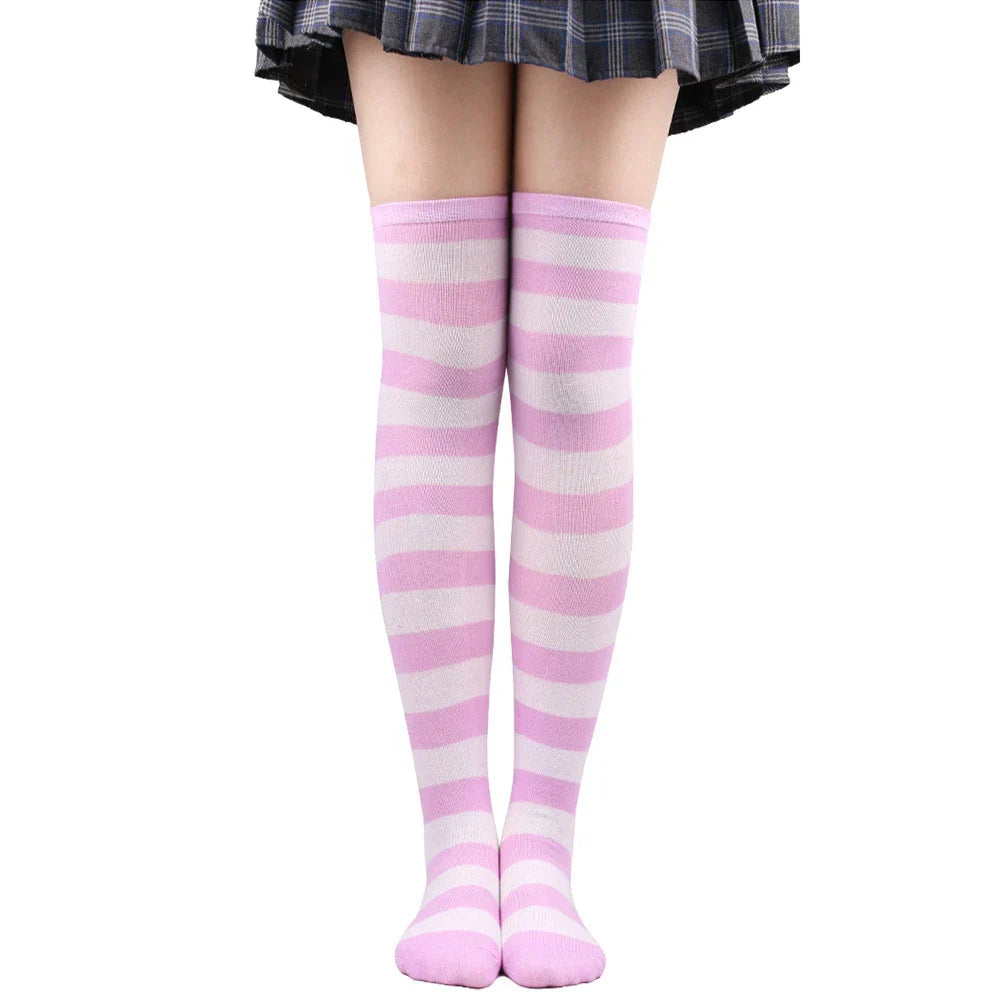 Women's Thigh High Over The Knee Socks For