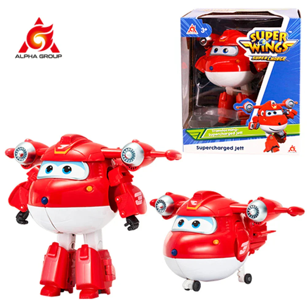 Super Wings 5 Inches Transforming Jett Dizzy Donnie