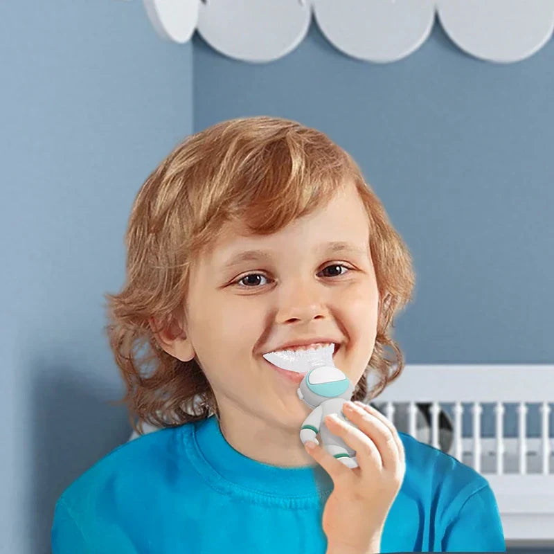 1Set Children Toothbrush Baby U-shaped Child Toothbrush with