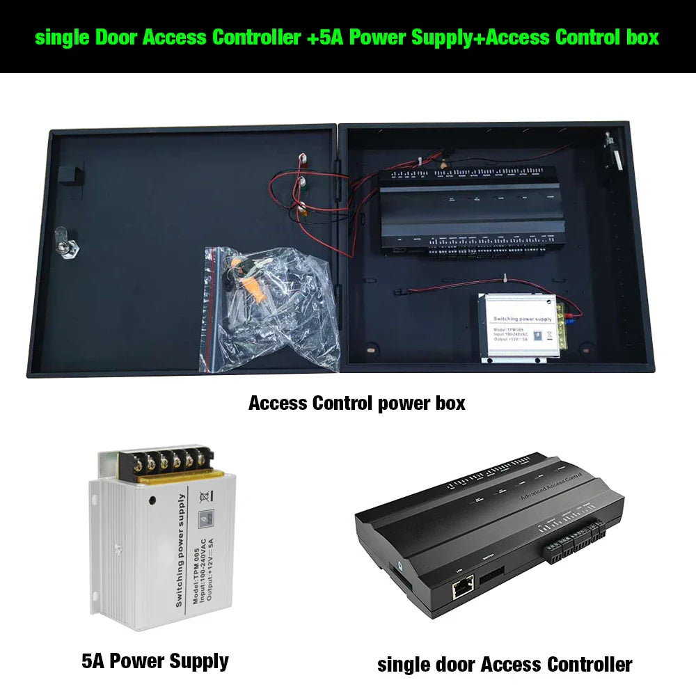 1 2 4 door Security Access Controller with