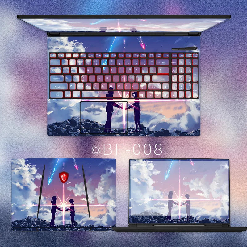 KH Laptop Sticker Skin Decals Cover Protector Guard