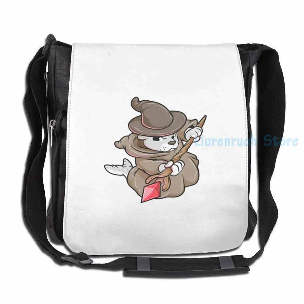 Funny Graphic print Seal as Magician with Magic wand USB Charge Backpack men School bags Women bag Travel laptop bag