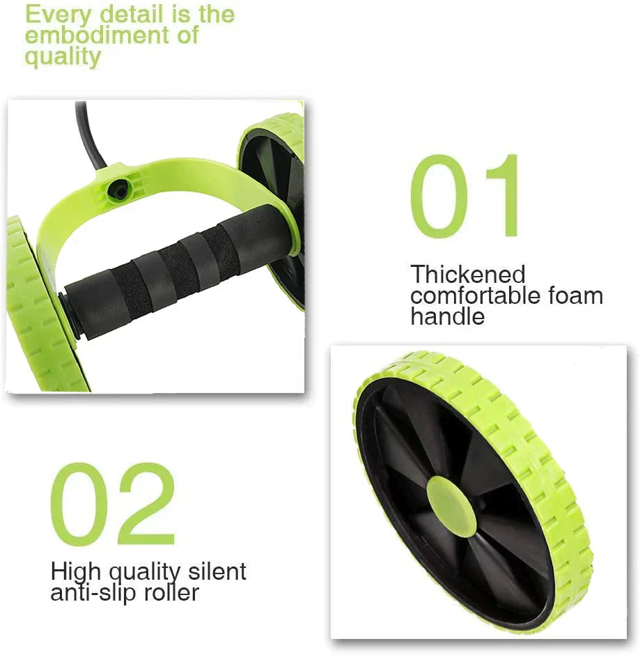 Ab Roller Wheel for Abdominal Exercise, Fitness Trainer,