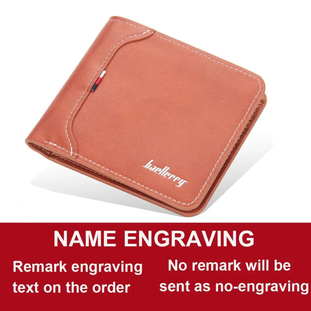 2021 Men’s Wallet – Customized PU Leather Card Holder