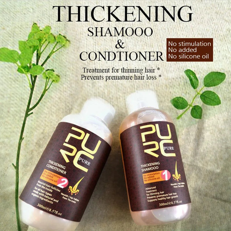 PURC Shampoo and Conditioner for Hair Growth Prevent