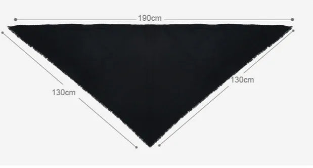 2024 New Fashion Winter Warm Triangle Scarf For