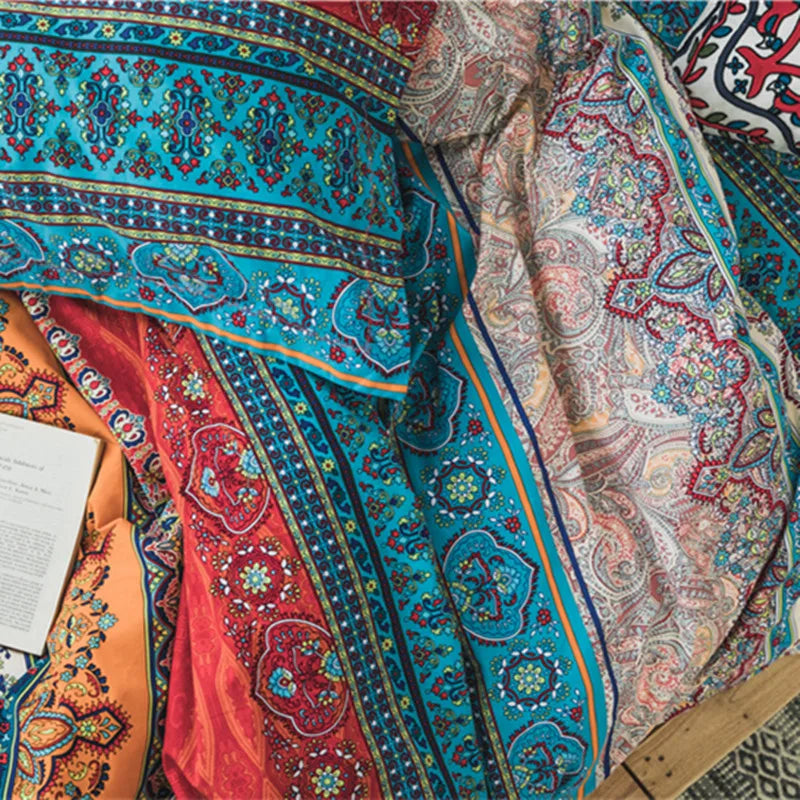 Bohemian Cotton 3d Comforter Bedding Sets Luxury Boho