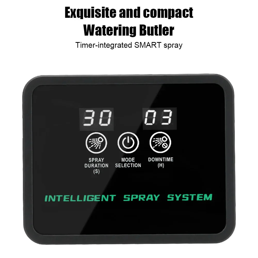Intelligent Automatic Reptile Fogger Touch Screen Sprinkler Control