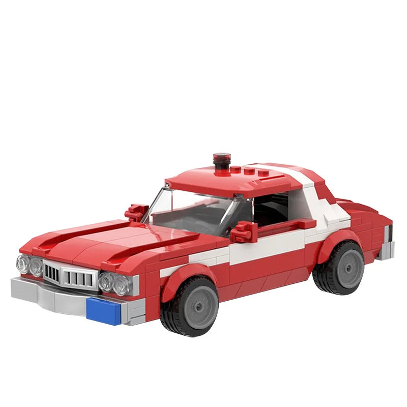 MOC Supercar Model Starskys Hutch Grans Torinos Building