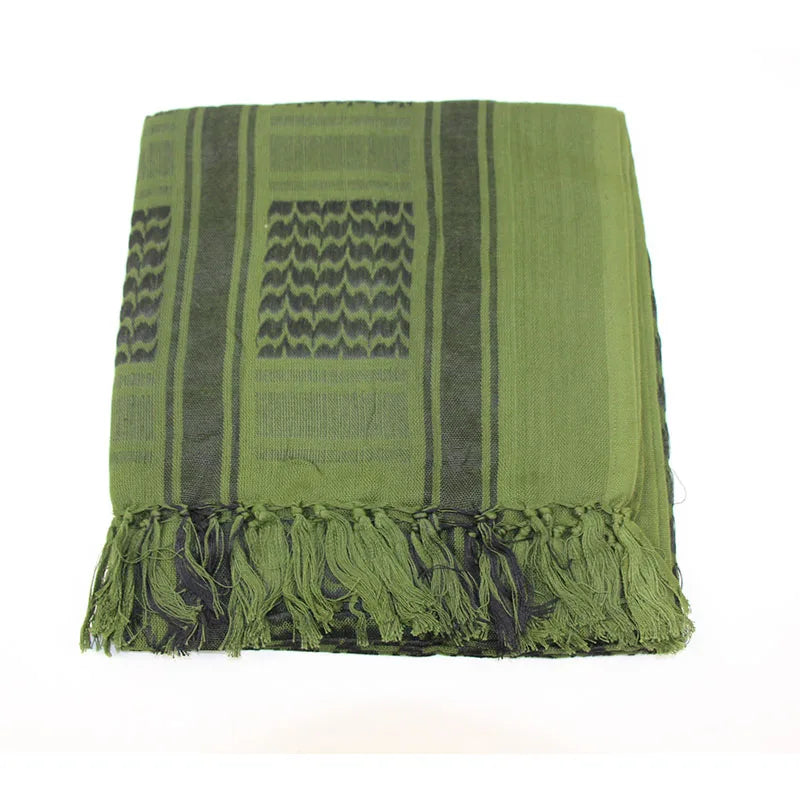 Military Arab Keffiyeh Shemagh Scarf Cotton Winter Shawl