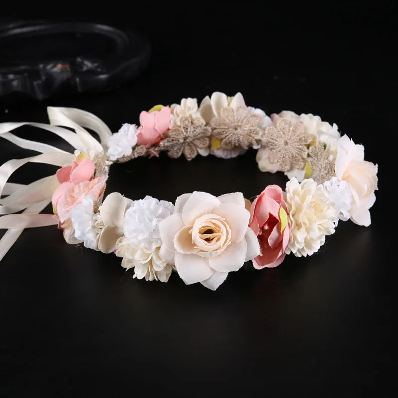 Boho Style Flower Headbands for Women Girls Floral