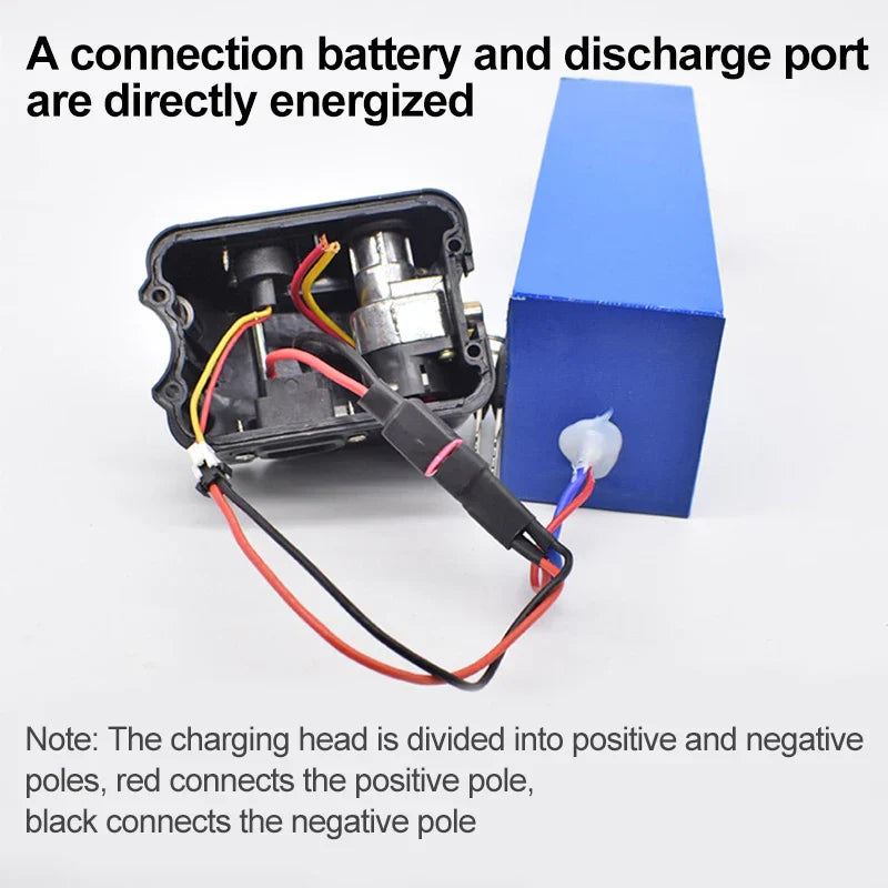 Aluminum Alloy Battery Box for Electric Bike 36V/48V
