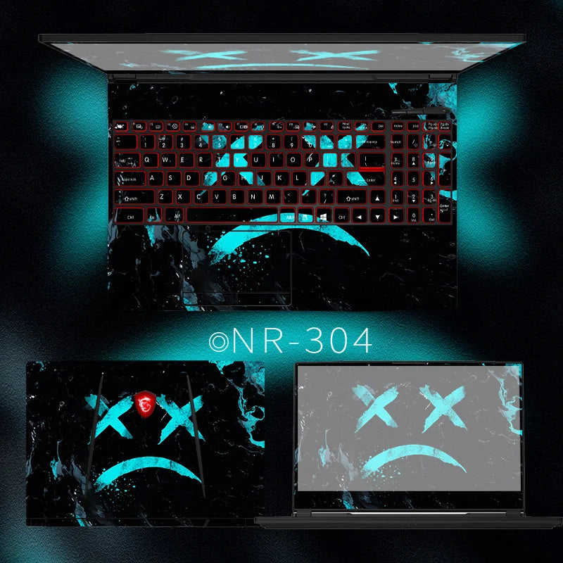 KH Laptop Sticker Skin Decals Cover Protector Guard