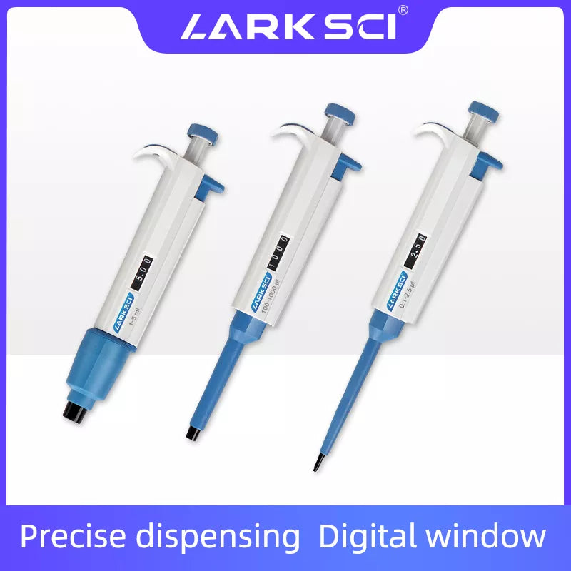 Larksci Equipment Laboratory Pipette Single Channel Pipette Adjustable