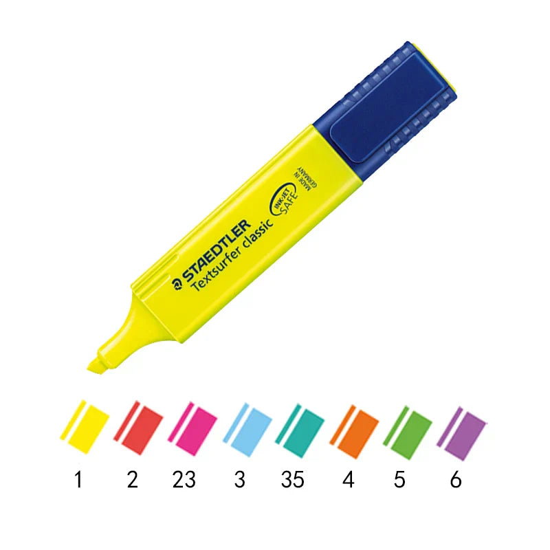 Germany Staedtler 364 Classic Learning Office Marker Fluorescent