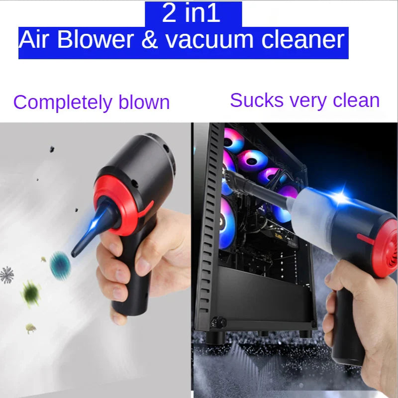 Handheld Vacuum Cleaner&Cordless Air Blower 2in1,Mini Air duster