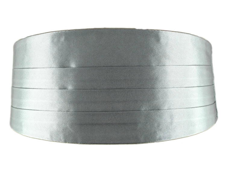 Men Classic Satin Cummerbund Elastic Bellyband Basic Tuxedo