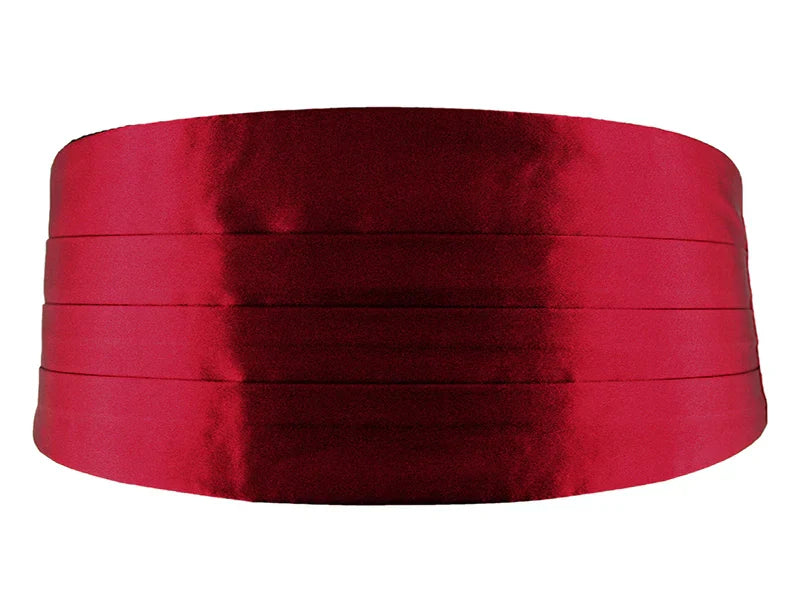 Men Classic Satin Cummerbund Elastic Bellyband Basic Tuxedo