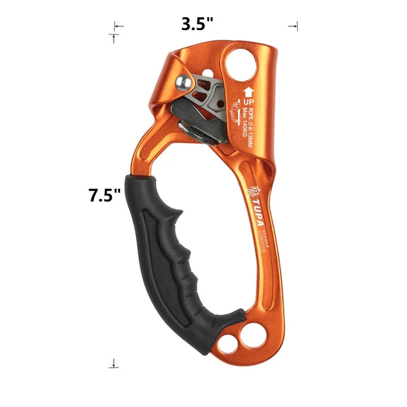 SRT Rock Climbing Hand Ascender Alloy Rigging Rope