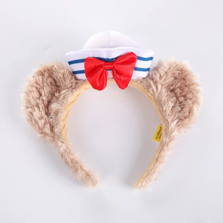 Disney Christmas Catoon Plush Animal Hairband Headband Hair