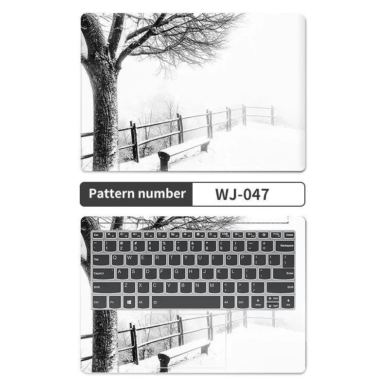DIY Cat Laptop Cover Skins Stickers Notebook PVC