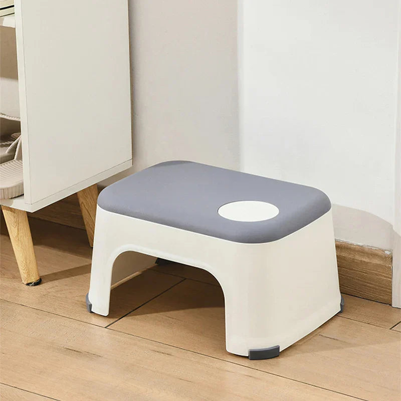 Thicken Plain Bathroom Stools Living Room Non-slip Bath