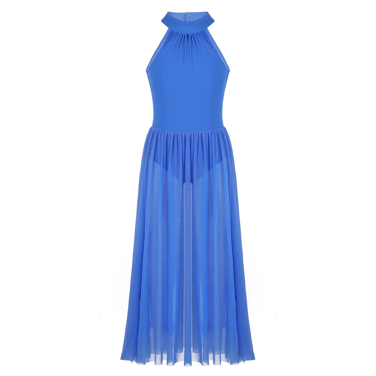 Kids Girls Lyrical Modern Leotard Dance Wear Sleeveless