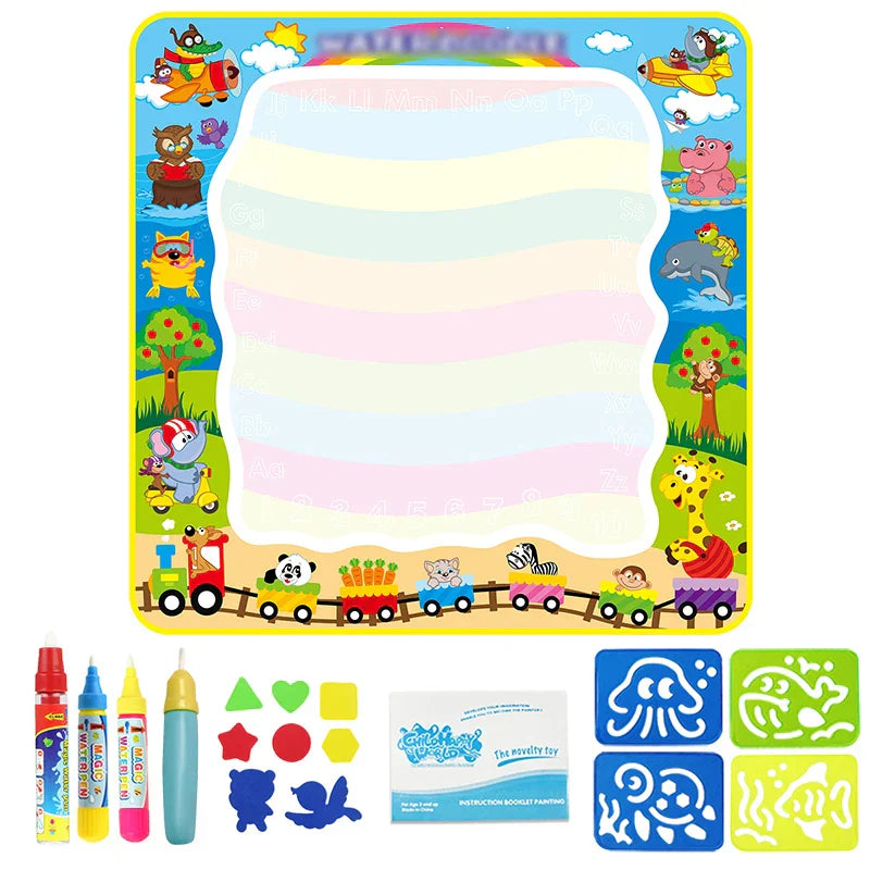 Coolplay Magic Water Drawing Mat Coloring Doodle Mat