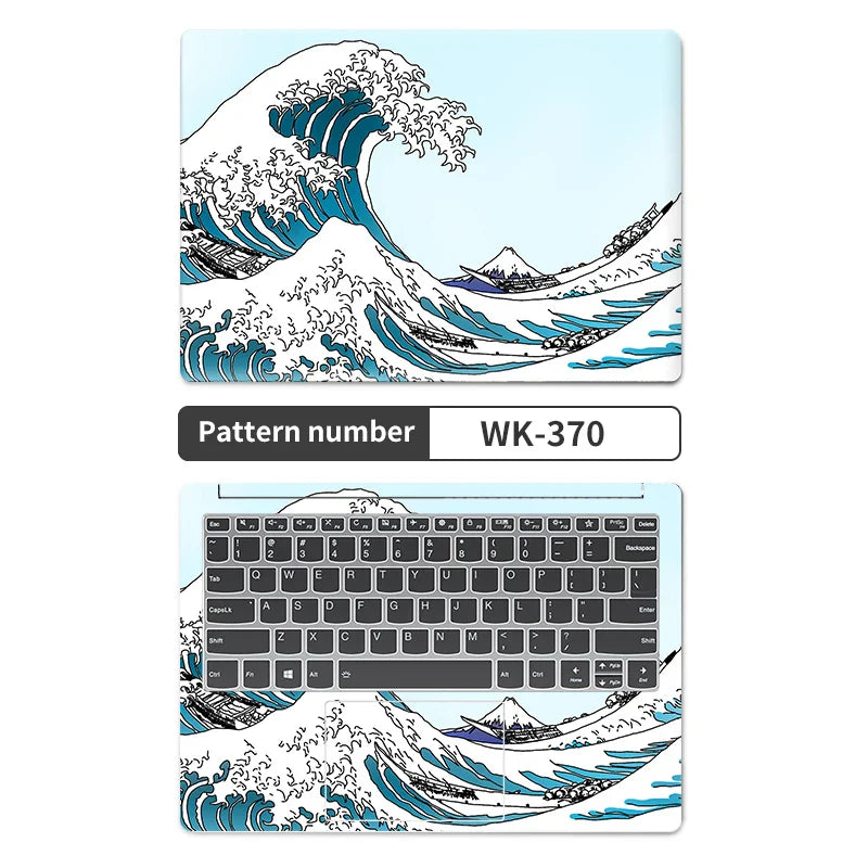 Universal Sea Wave Laptop Cover Sticker Skins Notebook
