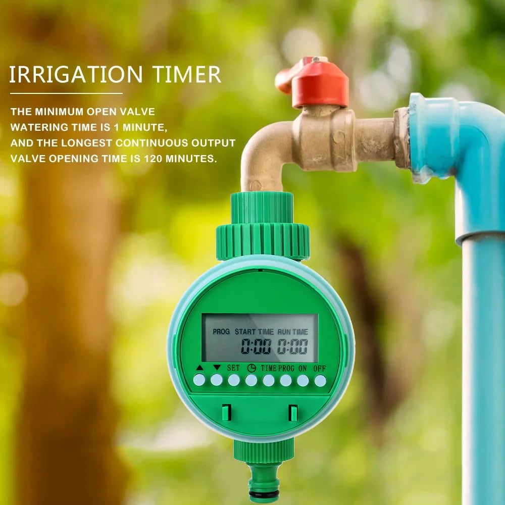 Intelligence Garden Water Timer Valve Watering Control Device