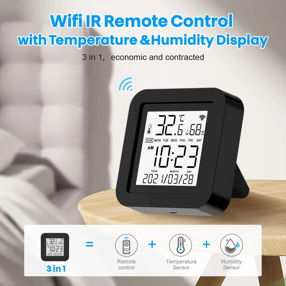 AVATTO Tuya WiFi IR Remote Control with Temperature