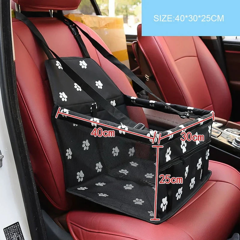 Pet Dog Car Carrier Seat Bag Waterproof Basket