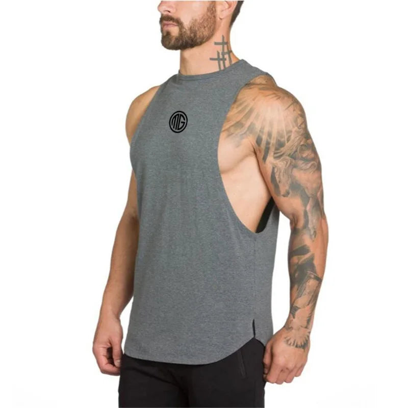 Mens Fitness Tank Tops Gym Clothing Bodybuilding Workout