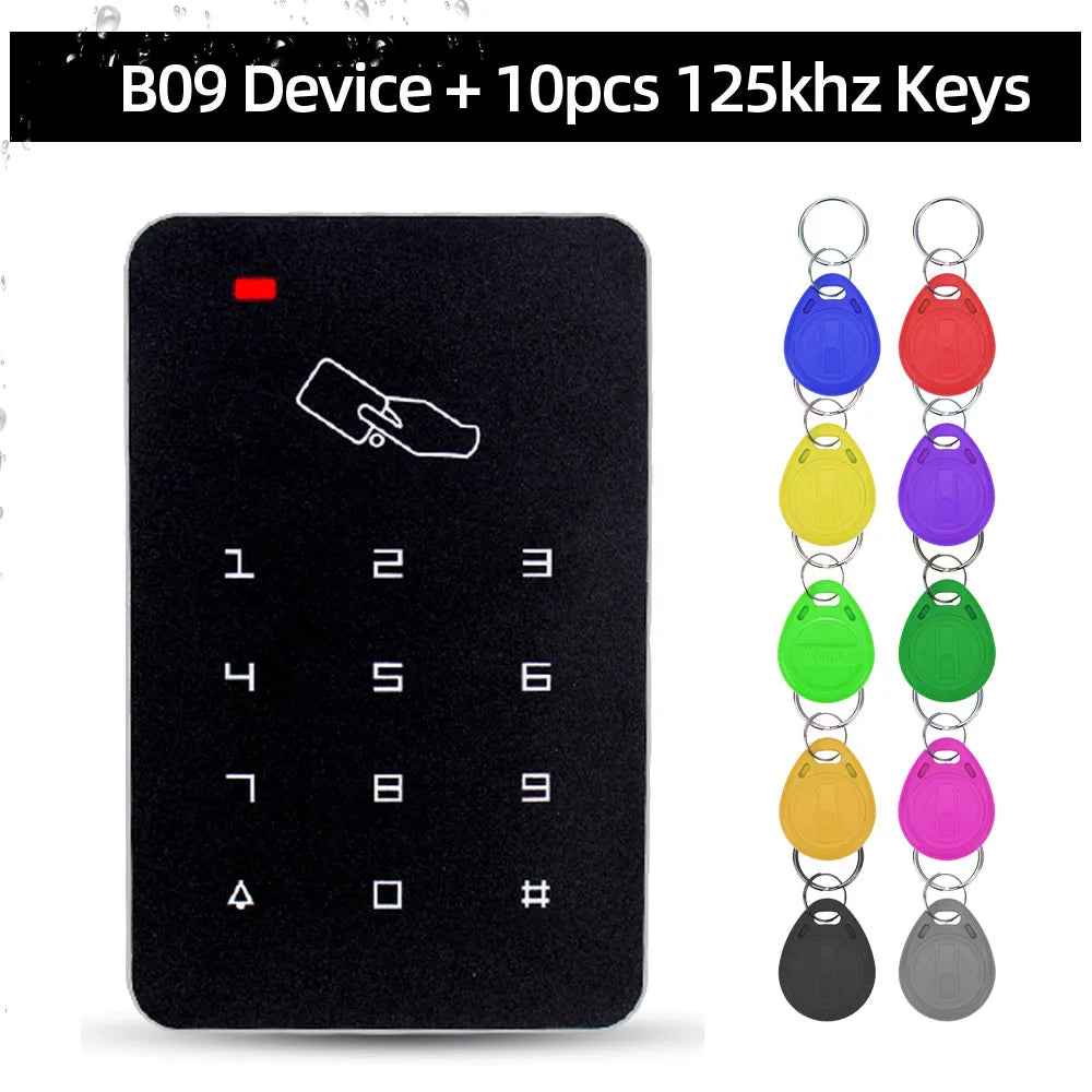 Standalone Access Controller RFID Access Control Keypad Waterproof