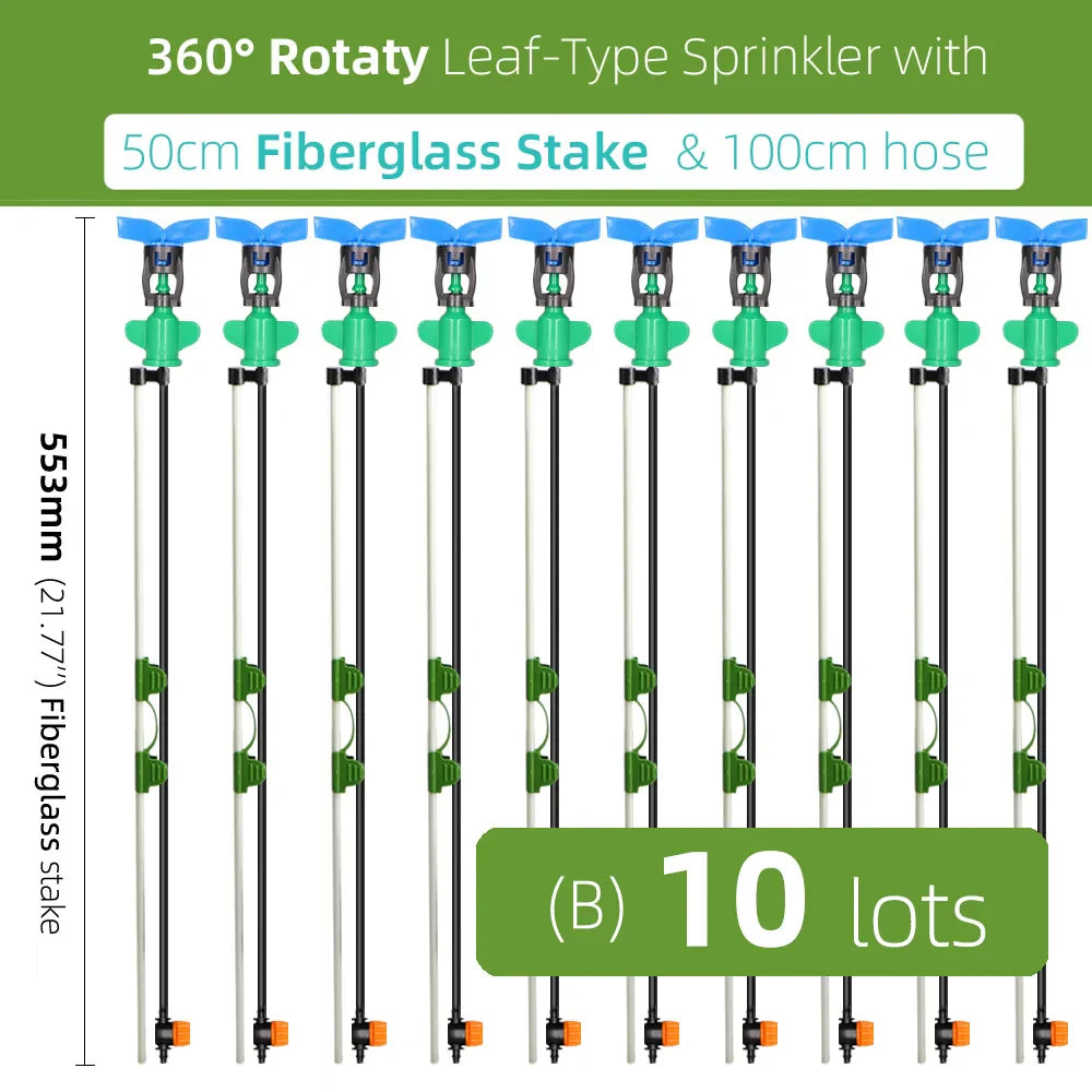 360 Degrees Leaf-Type Automatic Rotary Sprinkler Hanging Fogger