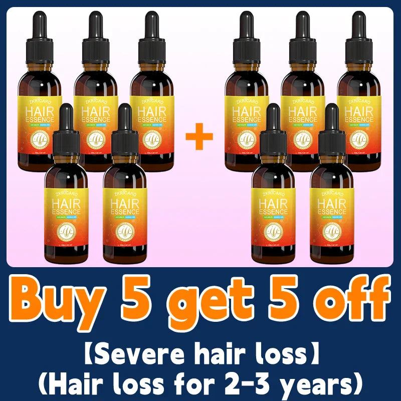 Hair growth essential oil. Effectively repair baldness and