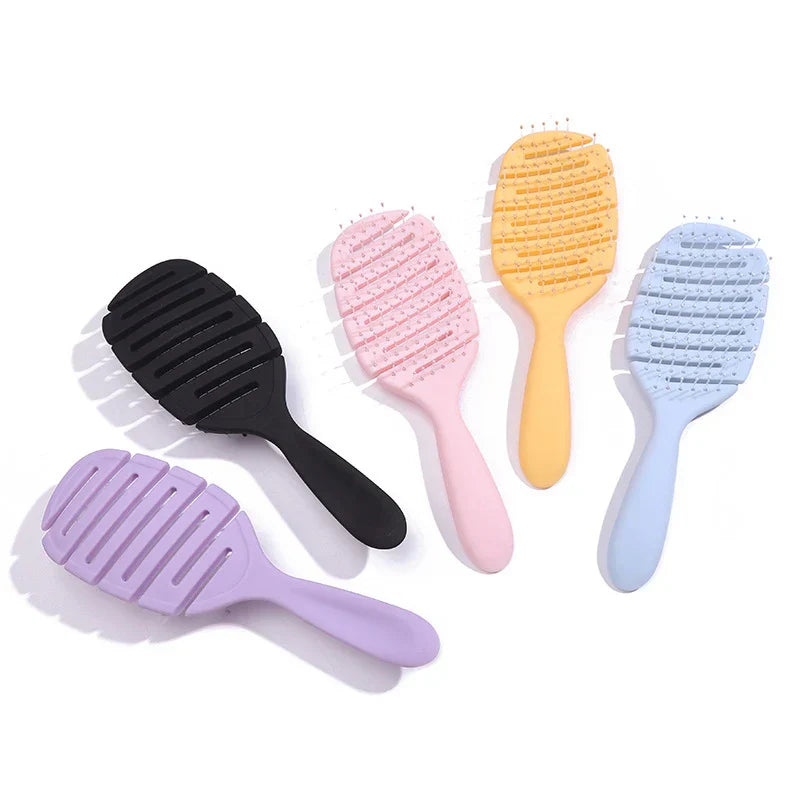 Hairdressing Elasticity Soft Comb Things Health Care Tools
