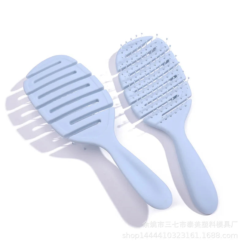 Hairdressing Elasticity Soft Comb Things Health Care Tools
